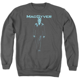 Macgyver Macgyver - Men's Crewneck Sweatshirt Men's Crewneck Sweatshirt MacGyver   