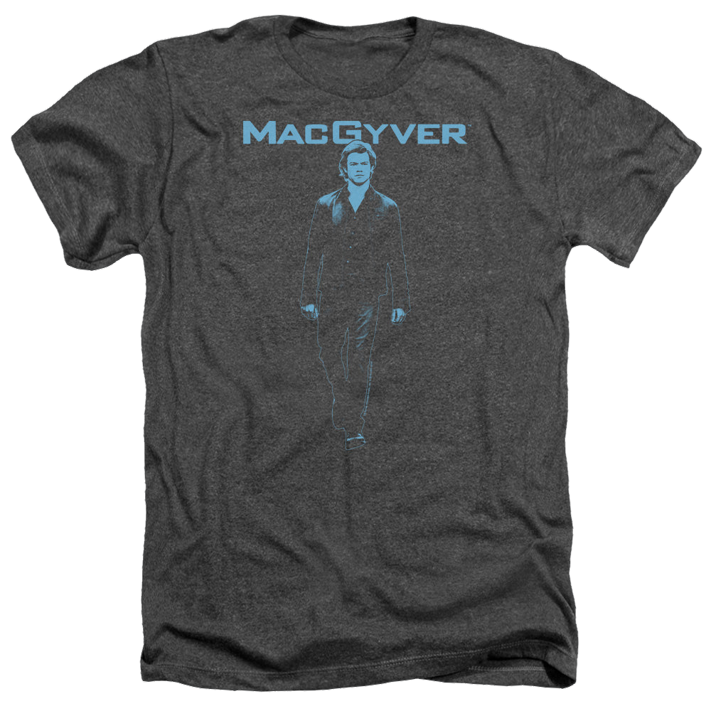 MacGyver Macgyver - Men's Heather T-Shirt Men's Heather T-Shirt MacGyver   