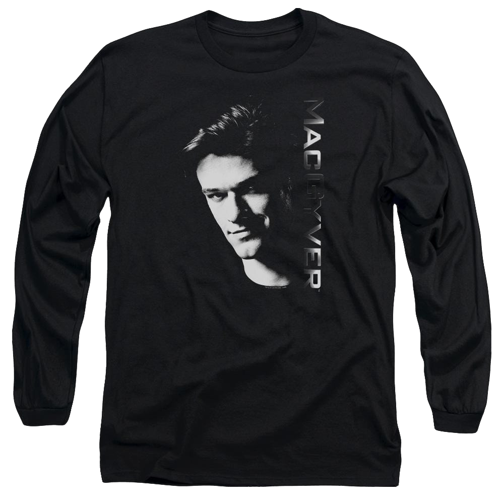 Macgyver Macgyver - Men's Long Sleeve T-Shirt Men's Long Sleeve T-Shirt MacGyver   