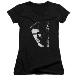 Macgyver Macgyver - Juniors V-Neck T-Shirt Juniors V-Neck T-Shirt MacGyver   
