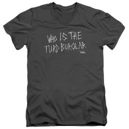American Vandal Turd Burglar - Men's V-Neck T-Shirt Men's V-Neck T-Shirt American Vandal   