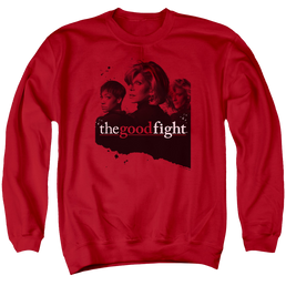 Good Fight, The Diane Lucca Maia - Men's Crewneck Sweatshirt Men's Crewneck Sweatshirt Good Fight   