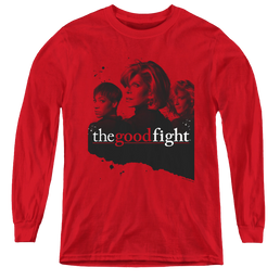 Good Fight, The Diane Lucca Maia - Youth Long Sleeve T-Shirt Youth Long Sleeve T-Shirt Good Fight   