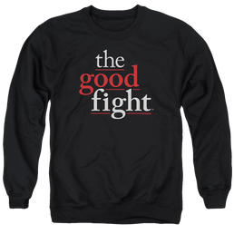 Good Fight, The Logo - Men's Crewneck Sweatshirt Men's Crewneck Sweatshirt Good Fight   
