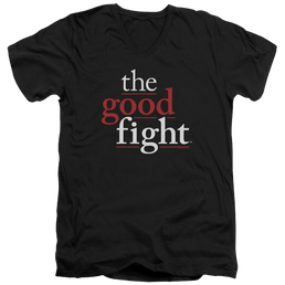 Good Fight, The Logo - Men's V-Neck T-Shirt Men's V-Neck T-Shirt Good Fight   