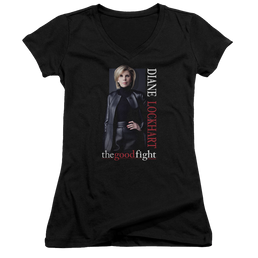 Good Fight, The Diane - Juniors V-Neck T-Shirt Juniors V-Neck T-Shirt Good Fight   