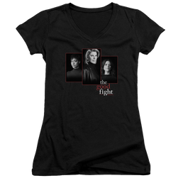 Good Fight, The The Good Fight Cast - Juniors V-Neck T-Shirt Juniors V-Neck T-Shirt Good Fight   