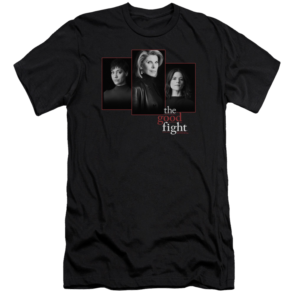 Good Fight, The The Good Fight Cast - Men's Premium Slim Fit T-Shirt Men's Premium Slim Fit T-Shirt Good Fight   