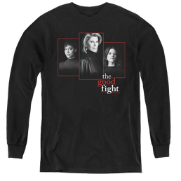 Good Fight, The The Good Fight Cast - Youth Long Sleeve T-Shirt Youth Long Sleeve T-Shirt Good Fight   