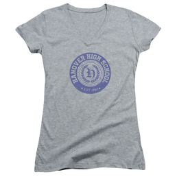 American Vandal Hanover Seal - Juniors V-Neck T-Shirt Juniors V-Neck T-Shirt American Vandal   