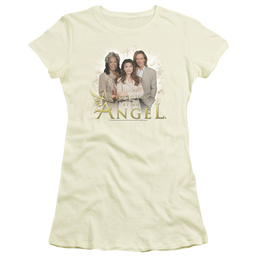 Touched by an Angel An Angel - Juniors T-Shirt Juniors T-Shirt Touched by an Angel   