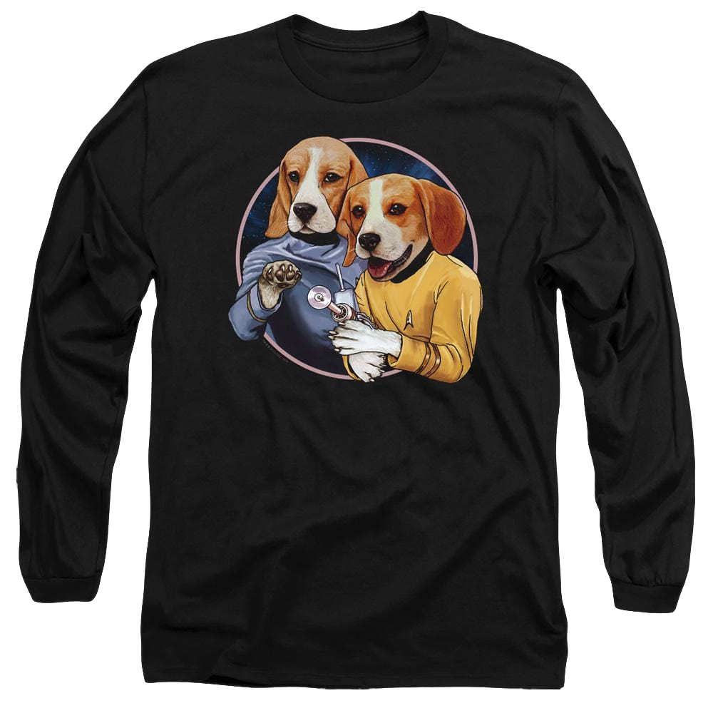 Star Trek The Original Series Trek Dogs - Men's Long Sleeve T-Shirt Men's Long Sleeve T-Shirt Star Trek   