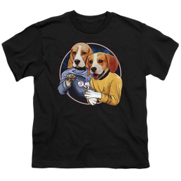 Star Trek The Original Series Trek Dogs - Youth T-Shirt Youth T-Shirt (Ages 8-12) Star Trek   