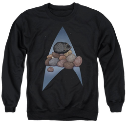 Star Trek The Original Series Five Year Nap - Men's Crewneck Sweatshirt Men's Crewneck Sweatshirt Star Trek   
