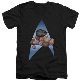 Star Trek The Original Series Five Year Nap - Men's V-Neck T-Shirt Men's V-Neck T-Shirt Star Trek   