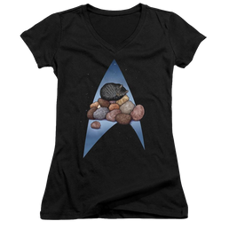 Star Trek The Original Series Five Year Nap - Juniors V-Neck T-Shirt Juniors V-Neck T-Shirt Star Trek   