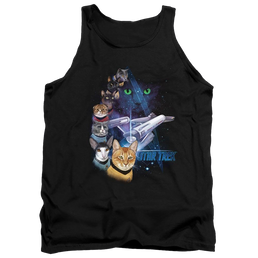 Star Trek The Original Series Feline Galaxy - Men's Tank Top Men's Tank Star Trek   