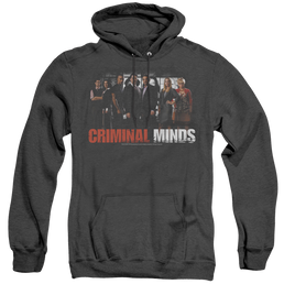 Criminal Minds The Brain Trust - Heather Pullover Hoodie Heather Pullover Hoodie Criminal Minds   