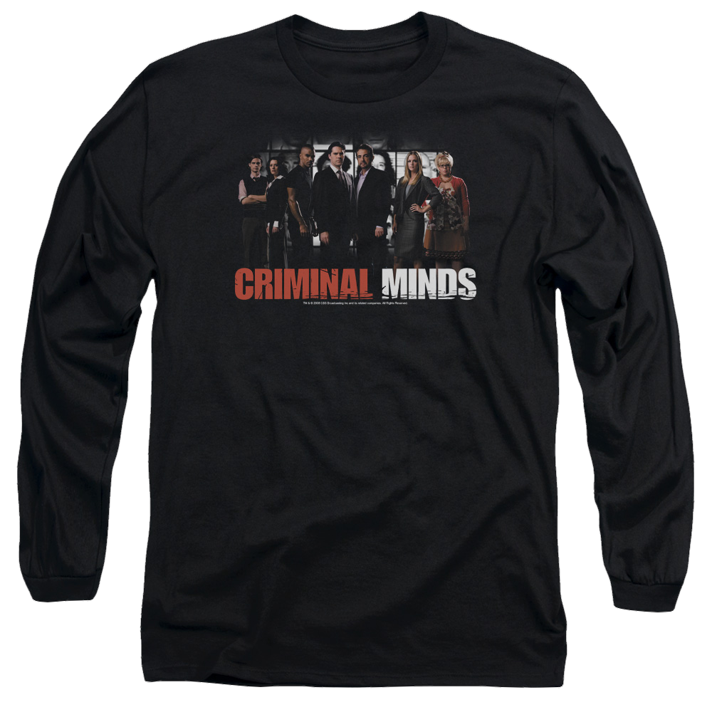 Criminal Minds The Brain Trust - Men's Long Sleeve T-Shirt Men's Long Sleeve T-Shirt Criminal Minds   