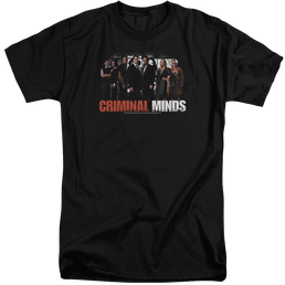 Criminal Minds The Brain Trust - Men's Tall Fit T-Shirt Men's Tall Fit T-Shirt Criminal Minds   