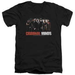 Criminal Minds The Brain Trust - Men's V-Neck T-Shirt Men's V-Neck T-Shirt Criminal Minds   