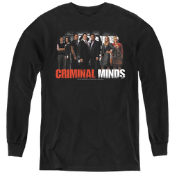 Criminal Minds The Brain Trust - Youth Long Sleeve T-Shirt Youth Long Sleeve T-Shirt Criminal Minds   