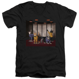 Star Trek The Original Series Beam Meow Up - Men's V-Neck T-Shirt Men's V-Neck T-Shirt Star Trek   