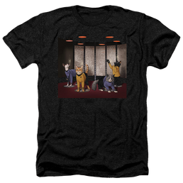 Star Trek The Original Series Beam Meow Up - Men's Heather T-Shirt Men's Heather T-Shirt Star Trek   