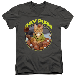 Star Trek The Original Series The Purr - Men's V-Neck T-Shirt Men's V-Neck T-Shirt Star Trek   