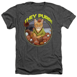 Star Trek The Original Series The Purr - Men's Heather T-Shirt Men's Heather T-Shirt Star Trek   