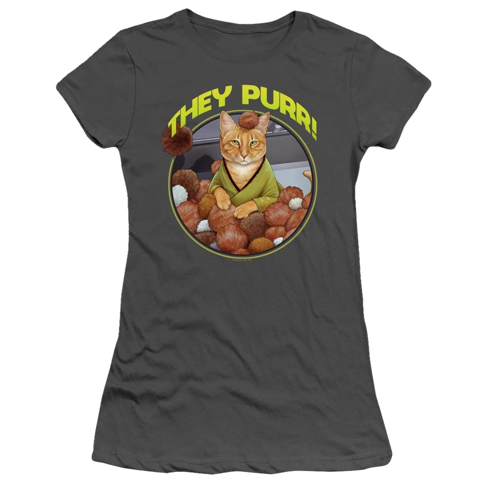Star Trek The Original Series The Purr - Juniors T-Shirt Juniors T-Shirt Star Trek   