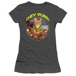 Star Trek The Original Series The Purr - Juniors T-Shirt Juniors T-Shirt Star Trek   