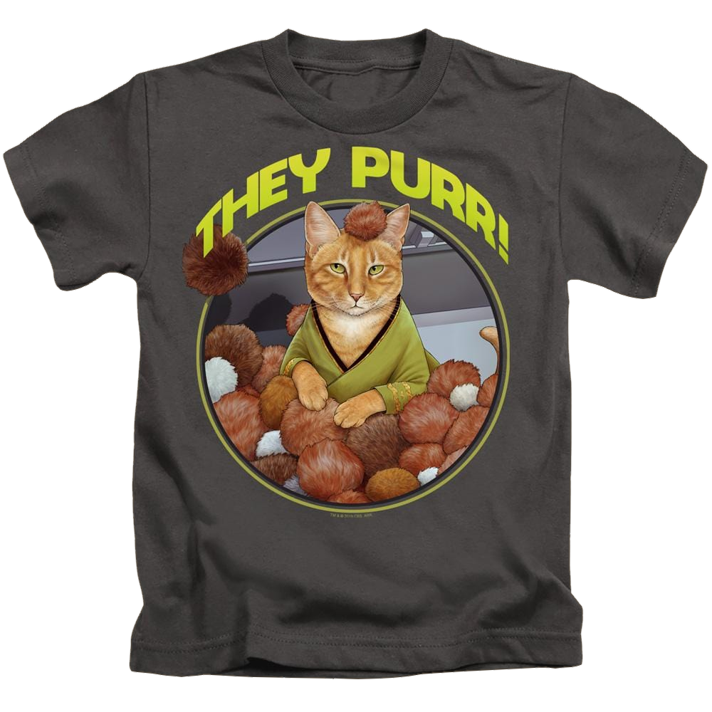 Star Trek The Original Series The Purr - Kid's T-Shirt Kid's T-Shirt (Ages 4-7) Star Trek   