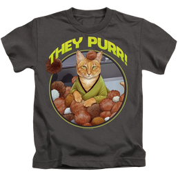 Star Trek The Original Series The Purr - Kid's T-Shirt Kid's T-Shirt (Ages 4-7) Star Trek   