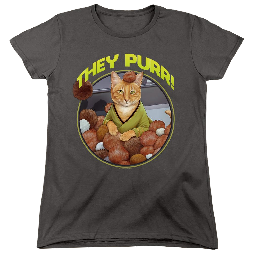 Star Trek The Original Series The Purr - Women's T-Shirt Women's T-Shirt Star Trek   