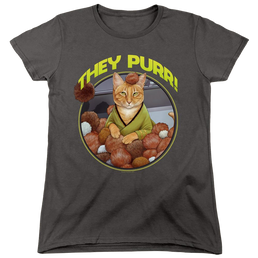 Star Trek The Original Series The Purr - Women's T-Shirt Women's T-Shirt Star Trek   