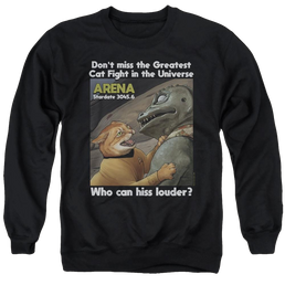Star Trek The Original Series Cat Fight - Men's Crewneck Sweatshirt Men's Crewneck Sweatshirt Star Trek   
