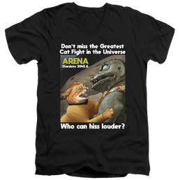 Star Trek The Original Series Cat Fight - Men's V-Neck T-Shirt Men's V-Neck T-Shirt Star Trek   