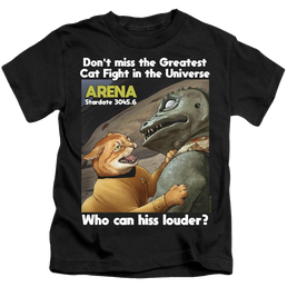 Star Trek The Original Series Cat Fight - Kid's T-Shirt Kid's T-Shirt (Ages 4-7) Star Trek   