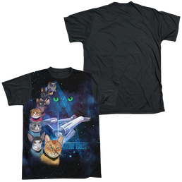 Star Trek The Original Series Cast Of Cats - Men's Black Back T-Shirt Men's Black Back T-Shirt Star Trek   