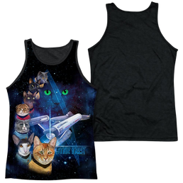 Star Trek The Original Series Cast Of Cats - Men's Black Back Tank Top Men's Black Back Tank Star Trek   