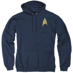 Star Trek Discovery Command Badge - Pullover Hoodie Pullover Hoodie Star Trek   