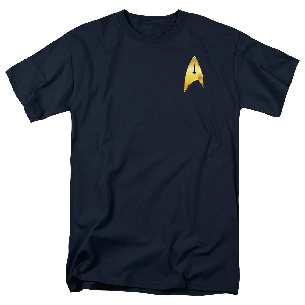 Star Trek Discovery Command Badge - Men's Regular Fit T-Shirt Men's Regular Fit T-Shirt Star Trek   