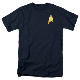 Star Trek Discovery Command Badge - Men's Regular Fit T-Shirt Men's Regular Fit T-Shirt Star Trek   