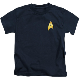 Star Trek Discovery Command Badge - Kid's T-Shirt Kid's T-Shirt (Ages 4-7) Star Trek   