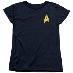 Star Trek Discovery Command Badge - Women's T-Shirt Women's T-Shirt Star Trek   