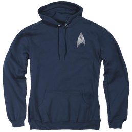 Star Trek Discovery Sciences Badge - Pullover Hoodie Pullover Hoodie Star Trek   