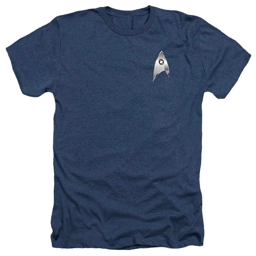 Star Trek Discovery Sciences Badge - Men's Heather T-Shirt Men's Heather T-Shirt Star Trek   