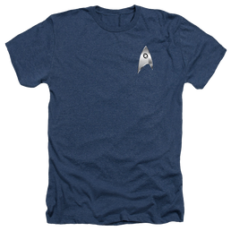 Star Trek Discovery Sciences Badge - Men's Heather T-Shirt Men's Heather T-Shirt Star Trek   