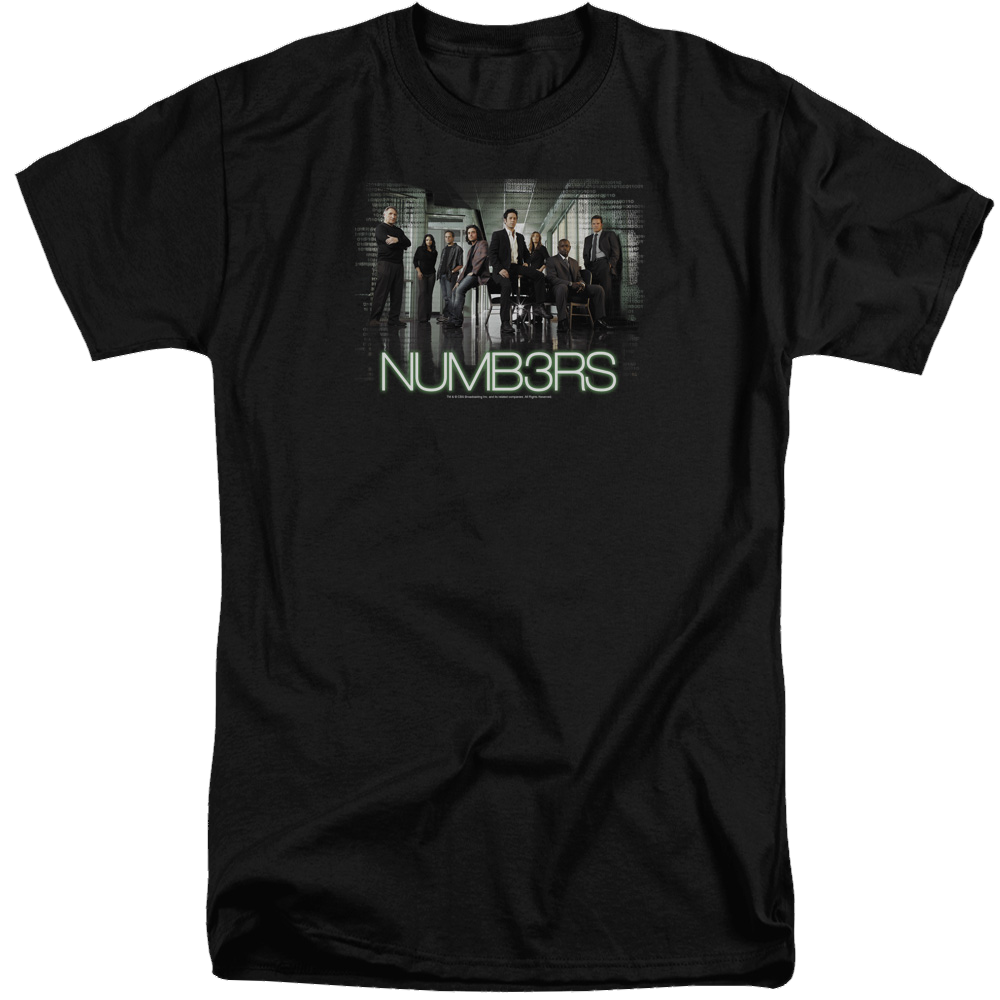 Numbers Numbers Cast - Men's Tall Fit T-Shirt Men's Tall Fit T-Shirt Numbers   